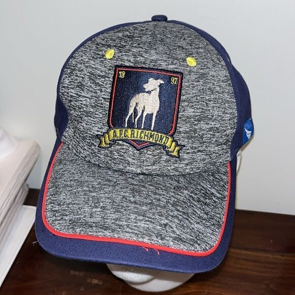 Blue unisex Ted Lasso AFC Richmond Soccer team SnapBack baseball cap hat - Picture 1 of 3